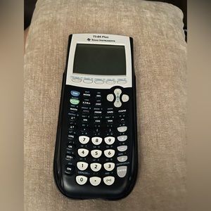 TI-84 plus Texas instrument graphing calculator